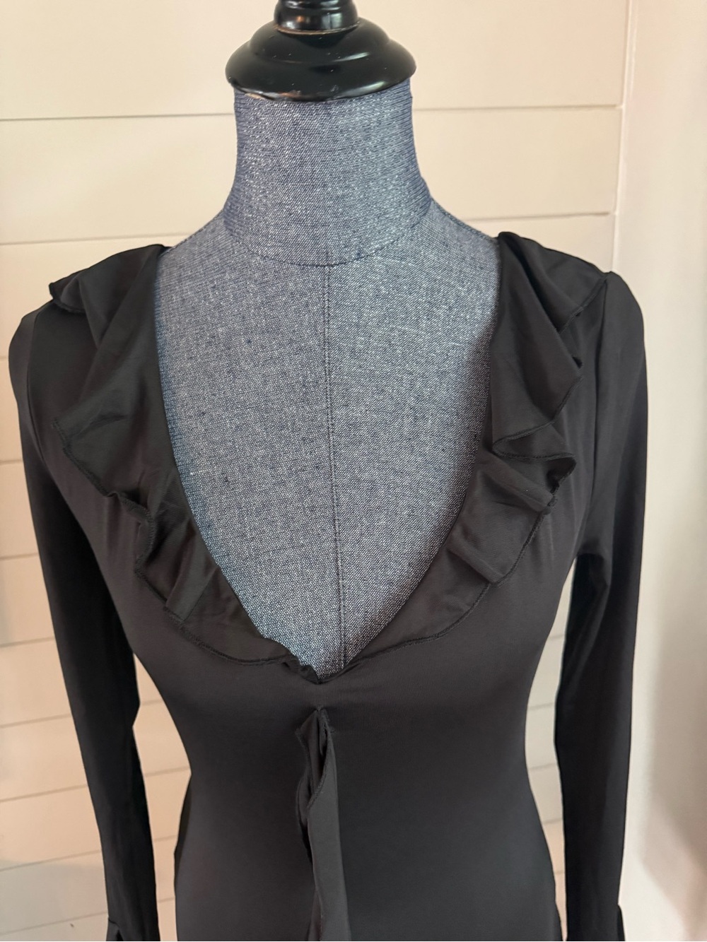 Princess Polly Black Dress 8 - Picture 3 of 7